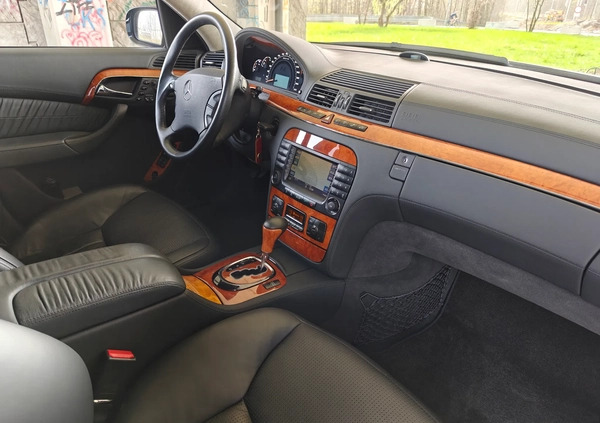 Mercedes-Benz Klasa S cena 150000 przebieg: 52950, rok produkcji 2002 z Mosina małe 497
